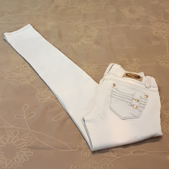 SEXY COUTURE BEAUTIFUL JEANS STRETCH SIZE 1 WOMENS - Picture 1 of 9
